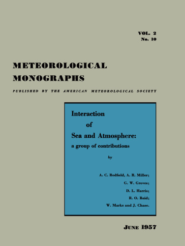 Interaction of Sea and Atmosphere: A Group of Contributions
