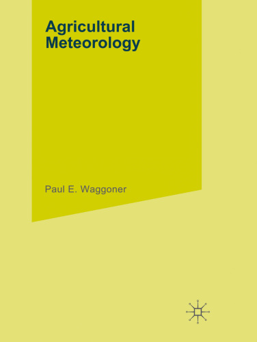 Agricultural Meteorology