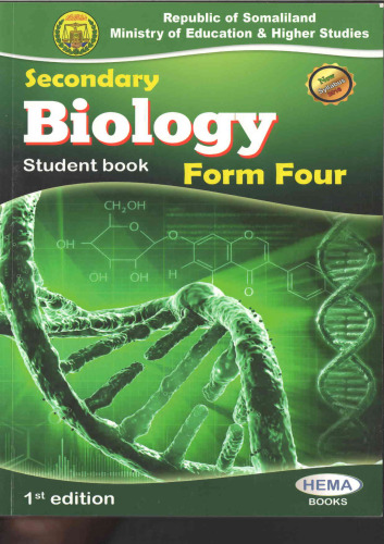 Secondary Biology. Student book. Form Four