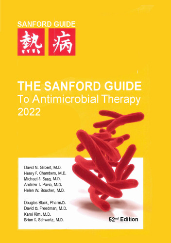 The Sanford Guide to Antimicrobial Therapy 2022 (Spiral Edition)