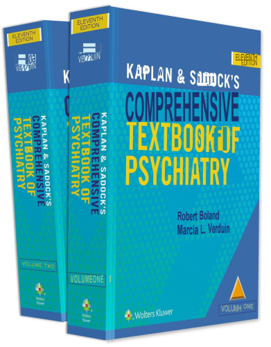 Kaplan and Sadock's Comprehensive Text of Psychiatry