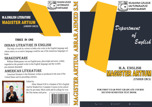 Magister Artium (Under CBSC) Text Book Semester II