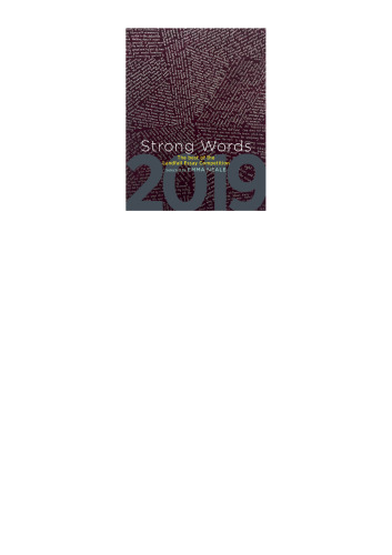 Strong Words: The Best of the Landfall Essay Competition