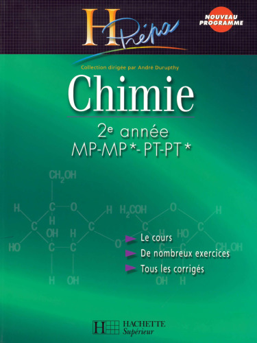 Chimie 2e année MPSI-PTSI