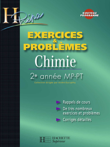 Chimie 2e année MP-PT