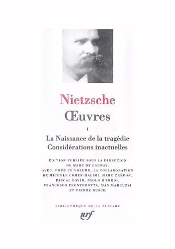 Œuvres I