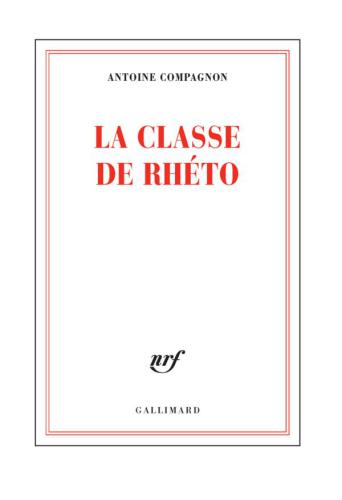 La classe de rhéto