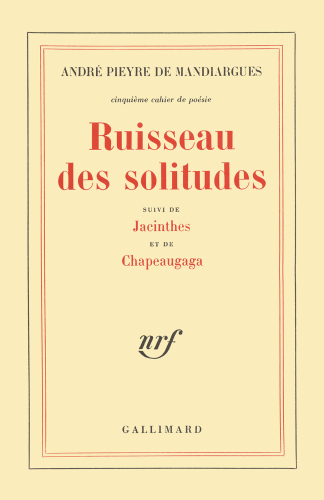 Ruisseau des solitudes - Jacinthes - Chapeaugaga