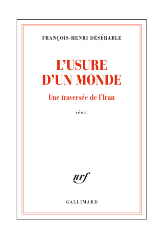 L’usure d’un monde