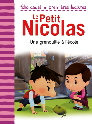 Une grenouille à l'école