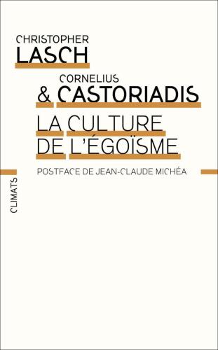La culture de l’égoïsme
