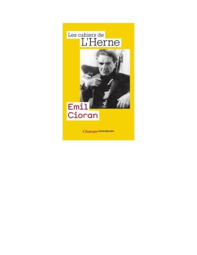 Les Cahiers de l'Herne