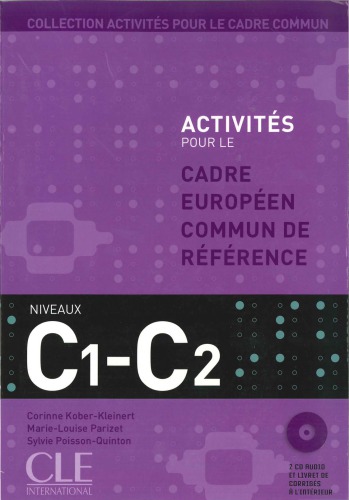 Activités pour le cadre européen
