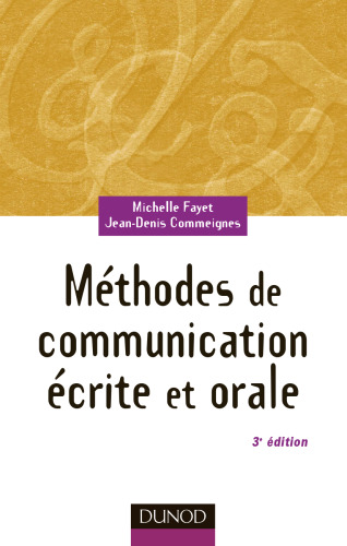 Méthodes de communication écrite et orale