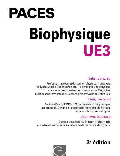 Biophysique Ue3