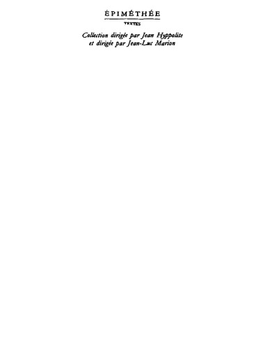 La philosophie herméntique