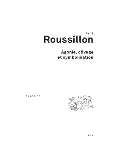 Agonie, clivage et symbolisation
