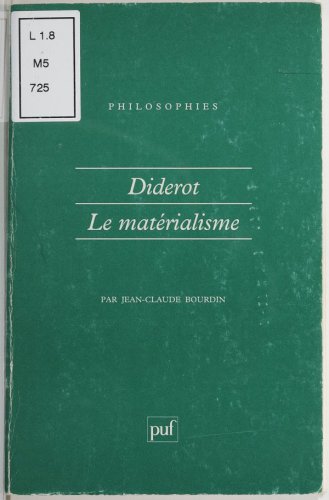 Diderot et le matérialisme