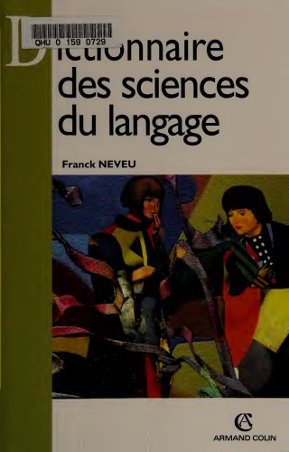 Dictionnaire des sciences du langage