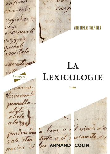La lexicologie - 3e éd.
