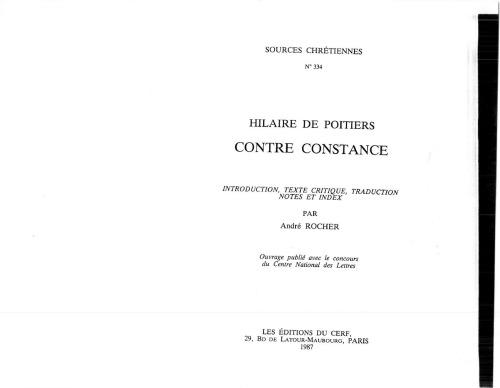 Contre Constance