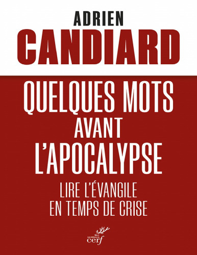 Quelques mots avant l'Apocalypse. Lire l'évangile en temps de crise