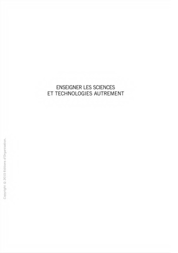 Enseigner les sciences et technologies autrement