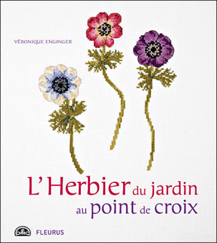 Lherbier du jardin au point de croix