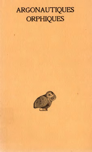 Les Argonautiques orphiques
