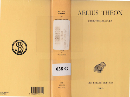 Aélius Théon: Progymnasmata