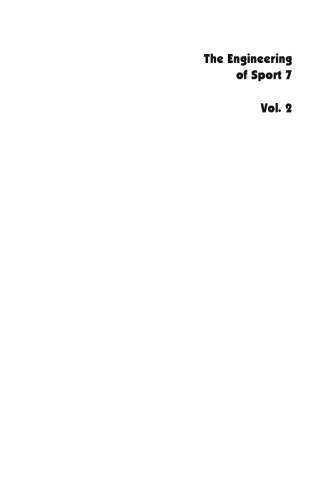The Engineering of Sport 7: Vol. 2
