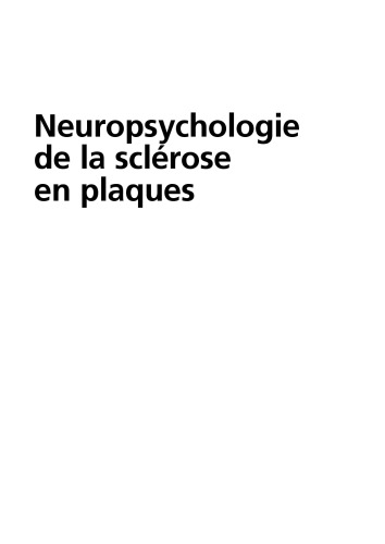 Neuropsychologie de la sclérose en plaques