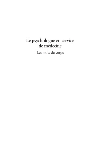 Le Psychologue en Service De Médecine