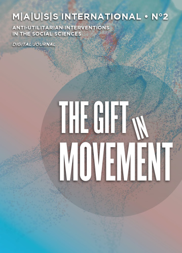 MAUSS International, no. 2: The Gift in Movement
