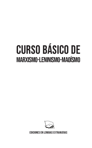 Curso Básico de Marxismo-Leninismo-Maoísmo