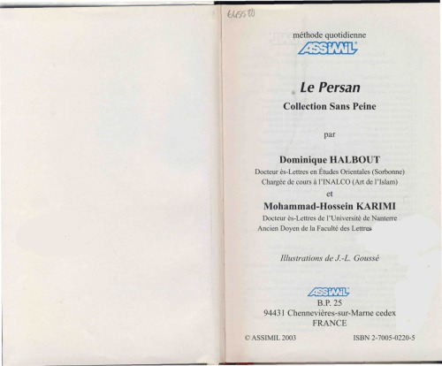 Le persan