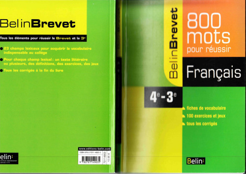 800 mots pour réussir Français