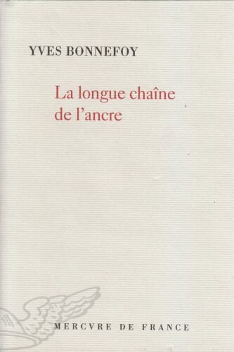 La longue chaîne de l'ancre