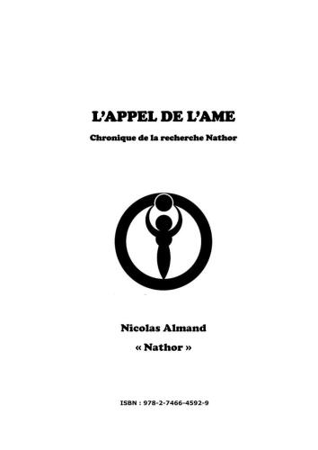 L'appel de l'âme. Chronique de la recherche Nathor