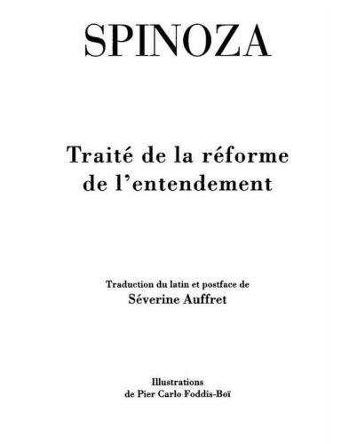 Traité de la réforme de l'entendement