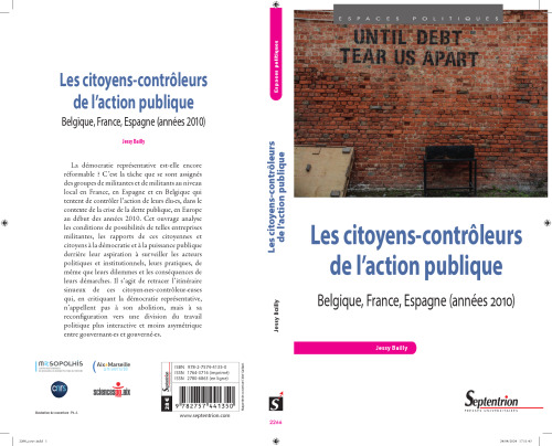 Les citoyens-contrôleurs de l'action publique Belgique, Espagne, France (années 2010)