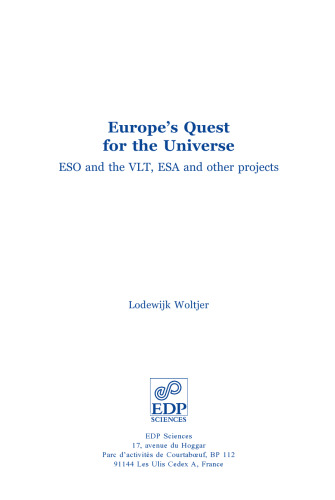 Europe 's Quest for The Universe
