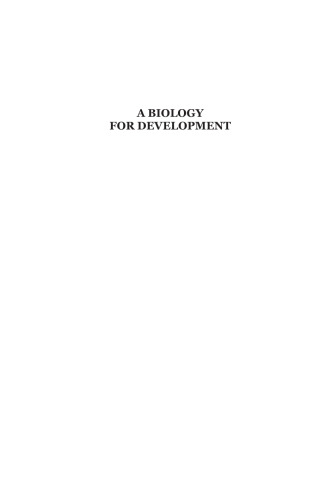 A biology for development