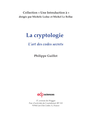 La cryptologie: L'art des codes secrets