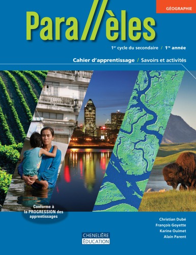 Parallèles. 1er cycle du primaire. Cahier d'apprentissage, savoirs et activités