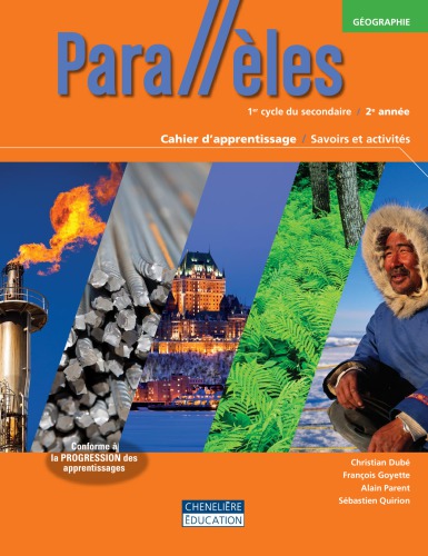 Parallèles. 1er cycle du primaire. Cahier d'apprentissage, savoirs et activités