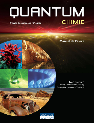 Quantum : chimie : 2e cycle du secondaire, 3e année : manuel de l'élève