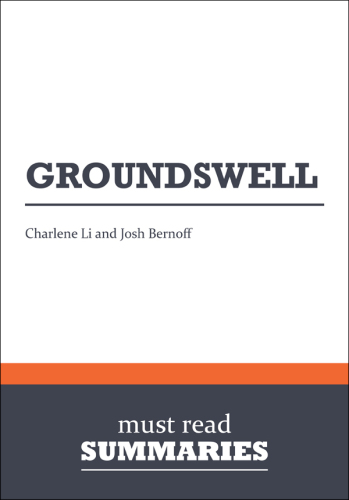 Groundswell - Charlene Li and Josh Bernoff