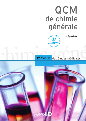 QCM de chimie générale