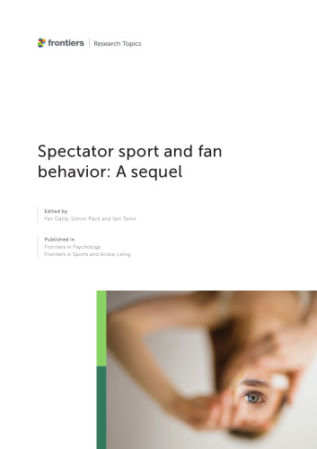 Spectator Sport and Fan Behavior a sequel